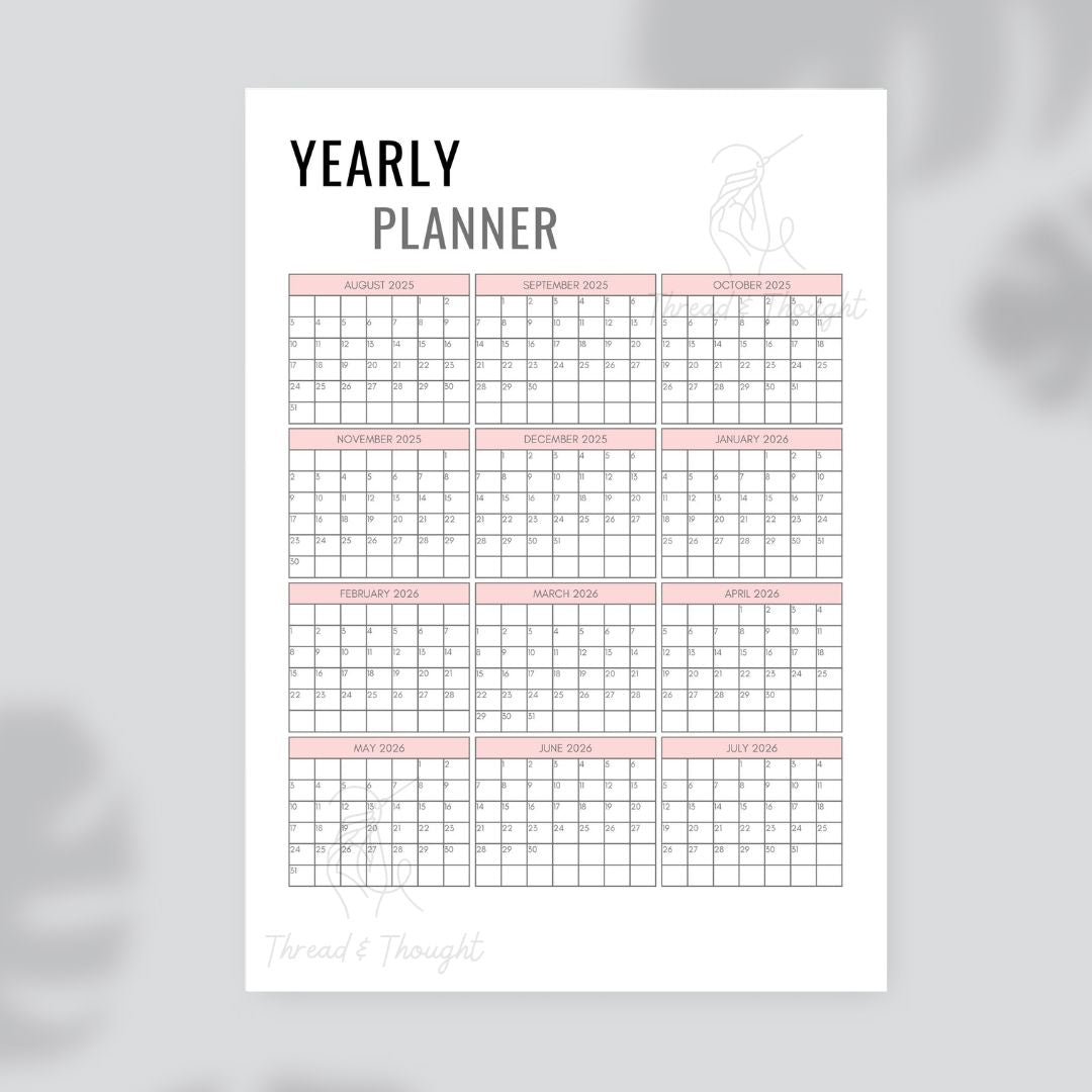 Printable Planner Pack - Digital Product