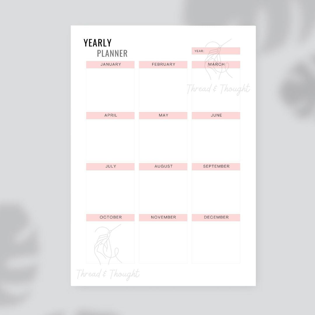 Printable Planner Pack - Digital Product