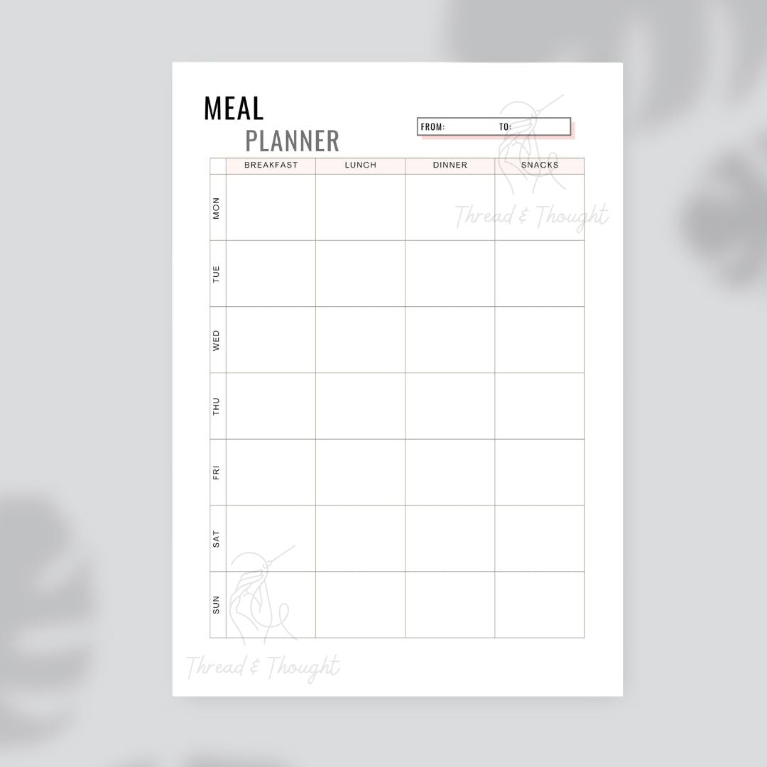 Printable Planner Pack - Digital Product