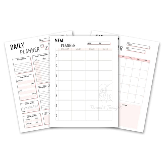 Printable Planner Pack - Digital Product