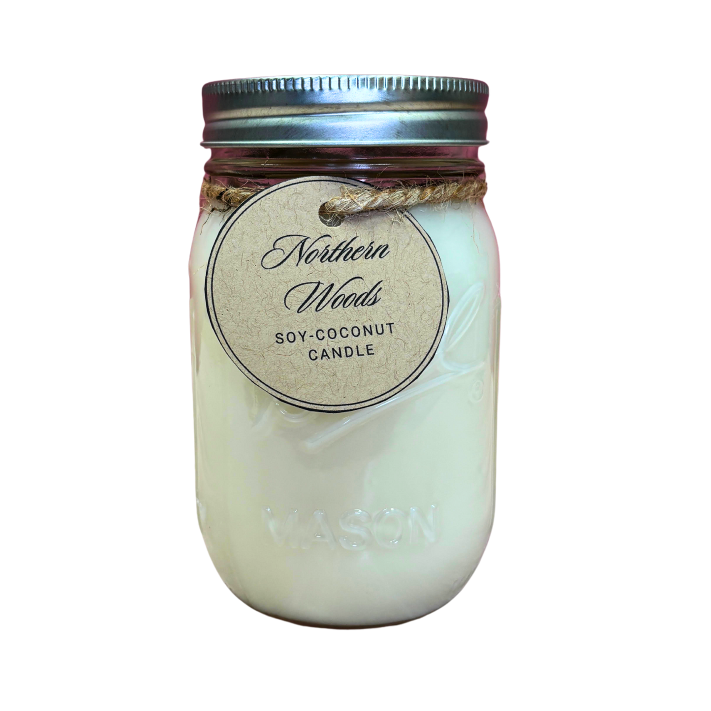 Northern Woods Scented Candle – Hand-Poured in Delavan, WI | Premium Soy/Coconut Wax